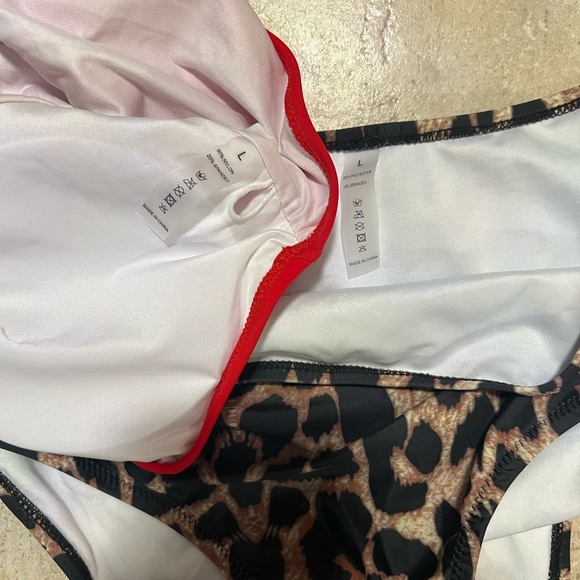 🐆❤️Sexy Halter Tankini Bathing Suit Slimming Tummy Control Swimsuit❤️‍🔥NWOT-SZ L - Picture 6 of 8